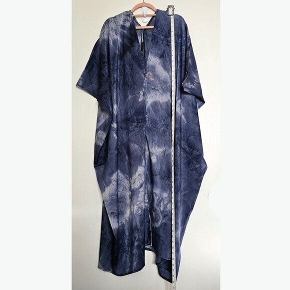 NWOT Jennafer Grace Caftan Kaftan Maxi Dress Cover Up OS - Picture 4 of 8